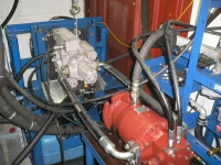 Послеремонтные испытания гидронасоса SPV-23 (GR89) с гидроуправлением (Экскаватор UDS 211) 